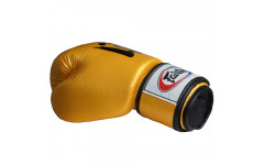 Боксерские перчатки Fairtex BGV19 gold 12 oz