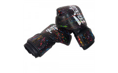 Боксерские перчатки Fairtex BGV14 Painter color black 10 oz