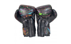 Боксерские перчатки Fairtex BGV14 Painter color black 10 oz
