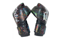 Боксерские перчатки Fairtex BGV14 Painter color black 16 oz