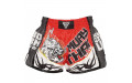 Шорты для бокса BORN TO BE TIGER WHITE-RED L