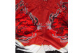 Шорты для бокса BORN TO BE TIGER WHITE-RED L