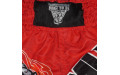 Шорты для бокса BORN TO BE TIGER WHITE-RED XL