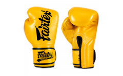 Боксерские перчатки Fairtex BGV18 Yellow 14 oz Боксерские перчатки Fairtex BGV18 Yellow 14 oz