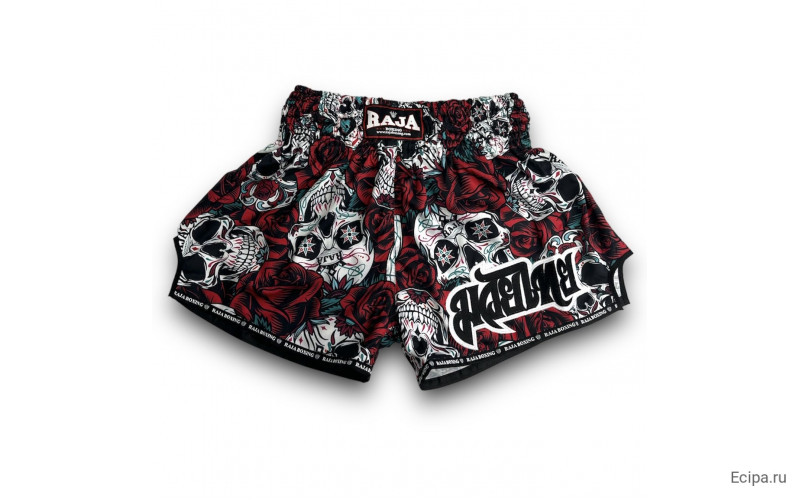 Шорты для бокса Raja Skullz vs Roses XL