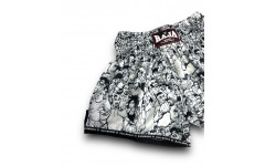 Шорты для бокса Raja white black n1 L
