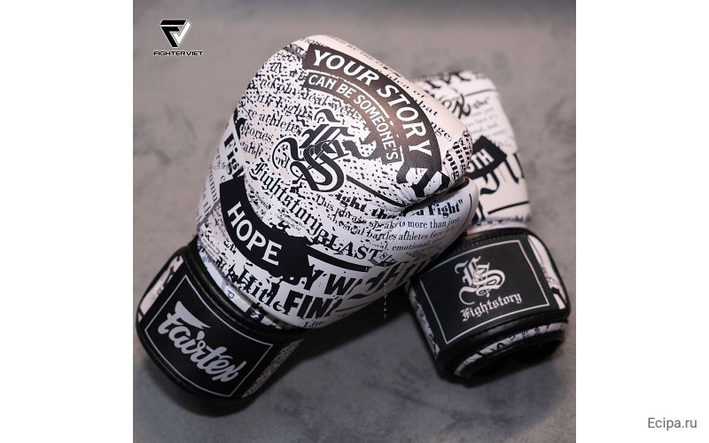 Перчатки для бокса Fairtex BGV-FIGHT STORY 10 oz