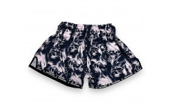 Шорты для бокса Raja Boxing Skullz pink L Шорты для бокса Raja Boxing Skullz pink L