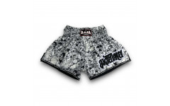 Шорты для бокса Raja white black n1 2XL