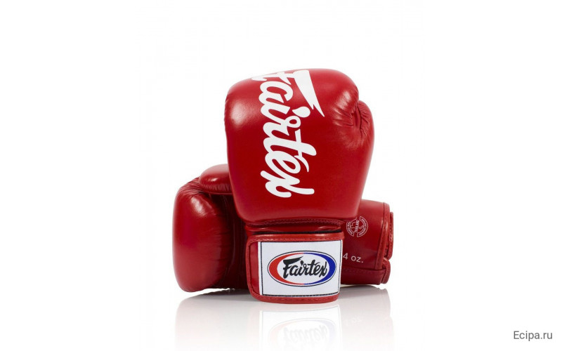 Боксерские перчатки Fairtex BGV19 red 16 oz