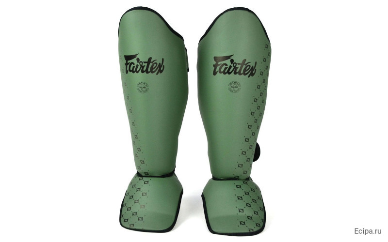 Защита голени Fairtex SP5 oliva green M