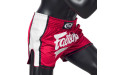Шорты для бокса Fairtex BS1704 (красный-белый) 2XL