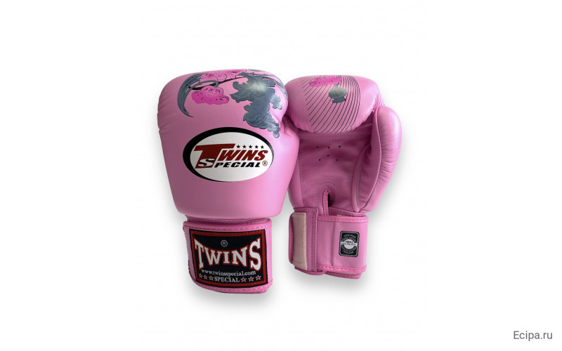 Боксерские перчатки Twins FBGVL3-13 pink 16 oz