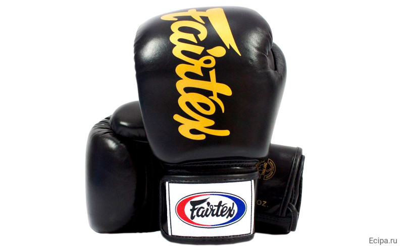 Боксерские перчатки Fairtex BGV19 black 12 oz
