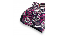 Шорты для бокса Twins Special TBS Halloween pink S Шорты для бокса Twins Special TBS Halloween pink S