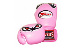 Боксерские перчатки Twins FBGVL3-25 pink 14 oz Боксерские перчатки Twins FBGVL3-25 pink 14 oz