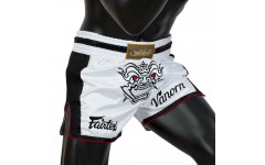 Шорты для бокса Fairtex BS1712 (белый) M Шорты для бокса Fairtex BS1712 (белый) M