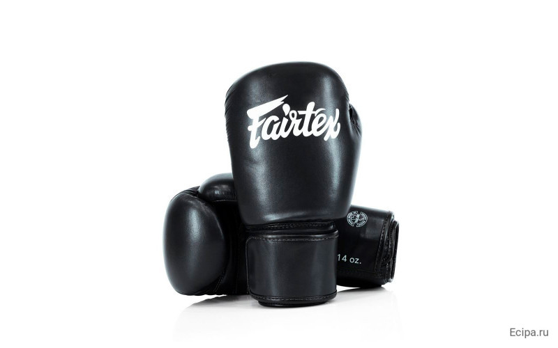 Боксерские перчатки Fairtex BGV27 black 14 oz