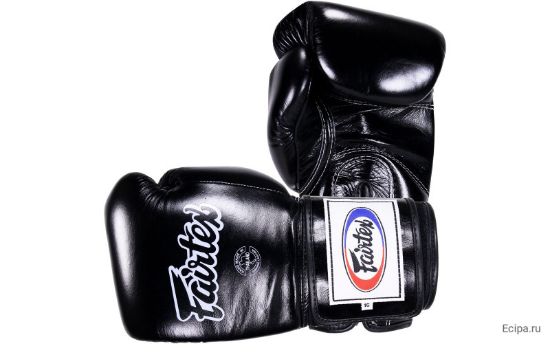 Боксерские перчатки Fairtex BGV5 black 10 oz
