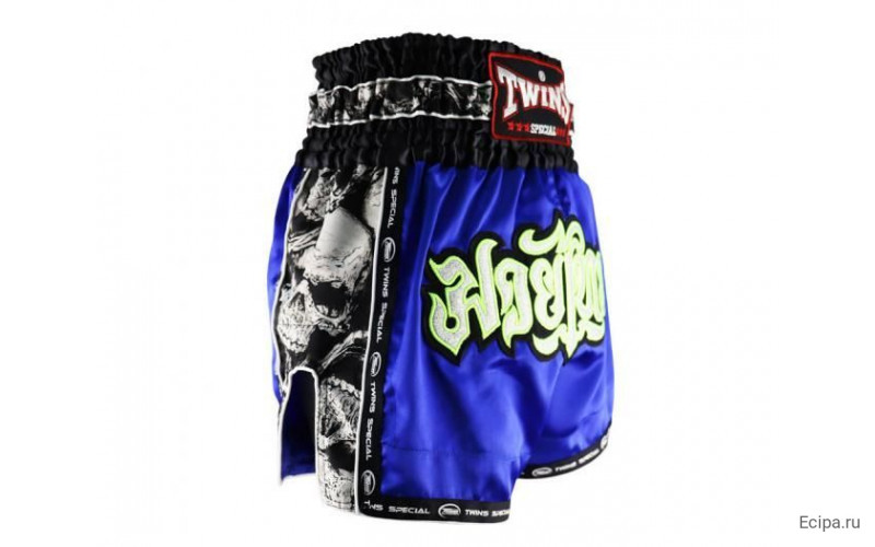 Шорты для бокса Twins Special TBS skull blue S