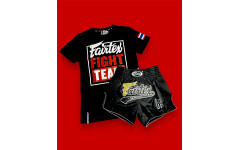 Футболка Fairtex TST51 black blue L