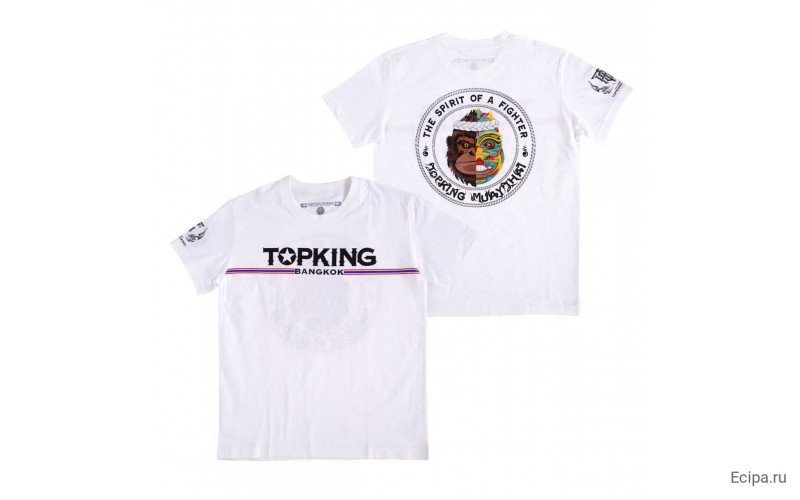 Футболка Top King boxing white S