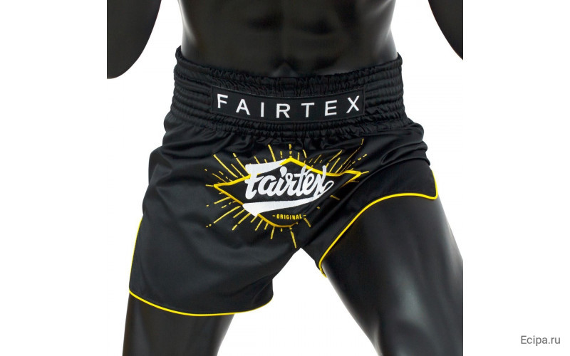 Шорты для бокса Fairtex BS1903 (черный-золотой) L