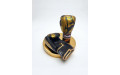Боксерские перчатки TWINS FBGVL3-49 black gold 14 oz