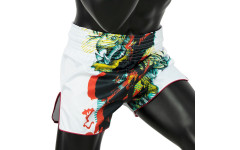 Шорты для бокса Fairtex BS1908 (белый) M Шорты для бокса Fairtex BS1908 (белый) M