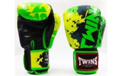 Боксерские перчатки Twins FBGVL3-61 green 12 oz Боксерские перчатки Twins FBGVL3-61 green 12 oz