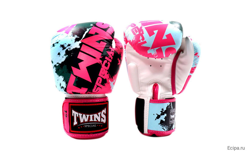 Боксерские перчатки Twins FBGVL3-61 pink 10 oz