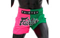Шорты для бокса Fairtex BS1911 (розовый-зеленый) M Шорты для бокса Fairtex BS1911 (розовый-зеленый) M