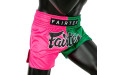 Шорты для бокса Fairtex BS1911 (розовый-зеленый) XL