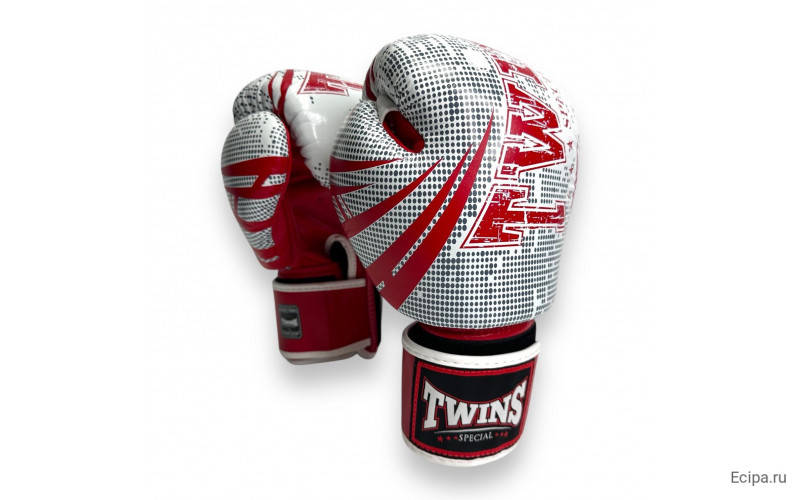 Боксёрские перчатки FBGVL3-TW5 white red 14 oz