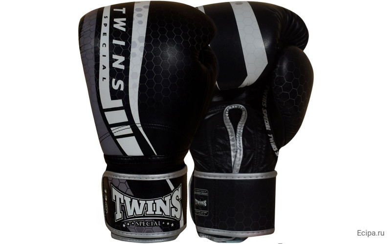 Боксерские перчатки Twins Special BGVL15 black 10 oz