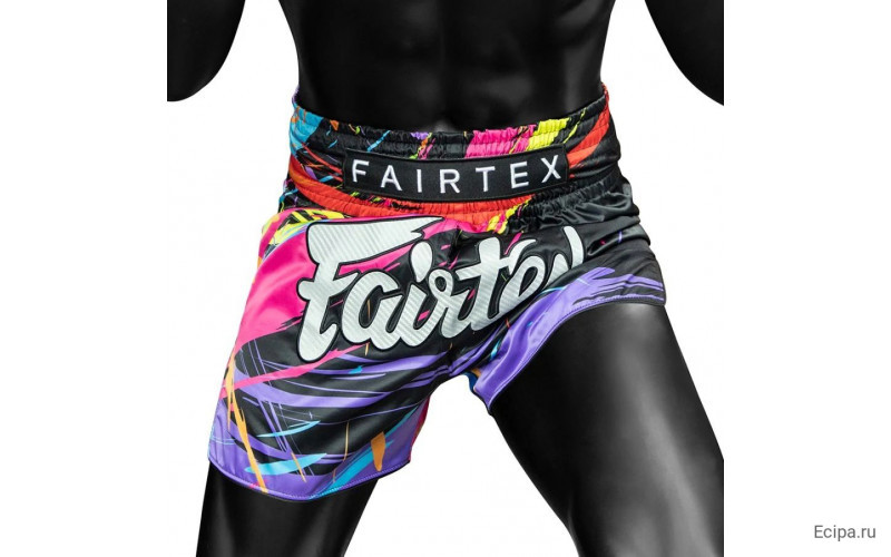 Шорты для бокса Fairtex BS1934 World Music black - XL