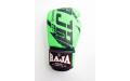 Боксерские перчатки Raja model 3 green 14 oz