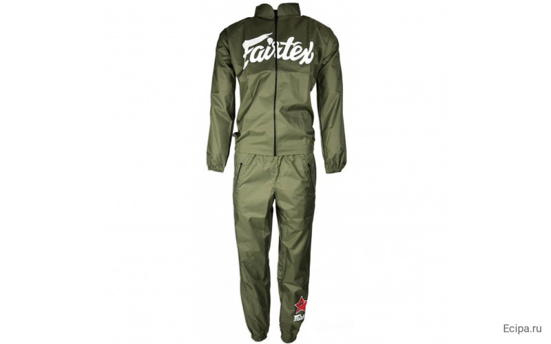 Костюм сауна Fairtex VS2 green XL
