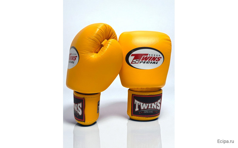 Боксерские перчатки Twins Special BGVL3 yellow 16 oz