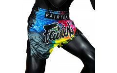 Шорты для бокса Fairtex BS1938 Acid jazz black - XL Шорты для бокса Fairtex BS1938 Acid jazz black - XL
