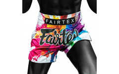 Шорты для бокса Fairtex BS1939 Funcy Soul white - S