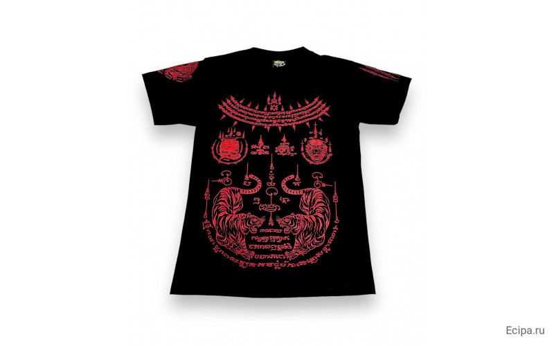 Футболка Тайский бокс Sak Yant Shirts doble tiger L
