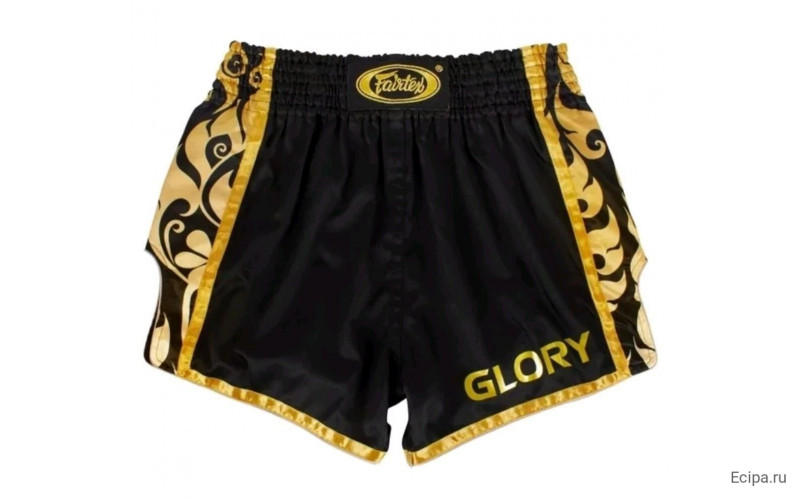 Шорты для бокса Fairtex BSG1 black gold S