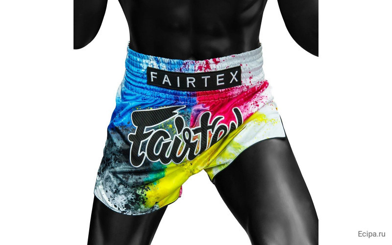 Шорты для бокса Fairtex BS1937 Acid jazz white - M